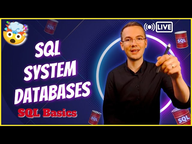🛢 SQL Server SYSTEM Databases 🤯 Q&A: 2-minute SQL