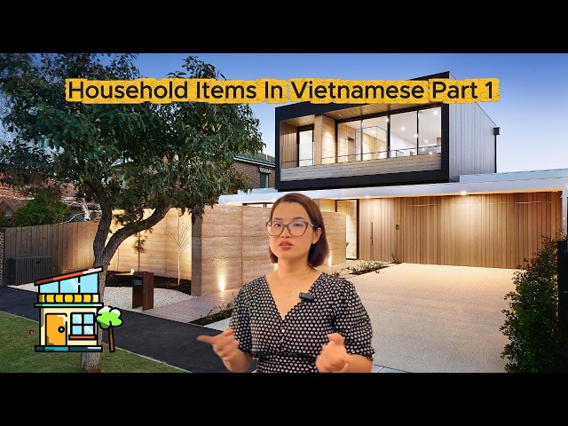 Household Items In Vietnamese Part 1