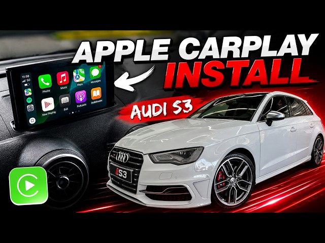 Installing Apple Car Play & Android Auto in an Audi S3 or A3