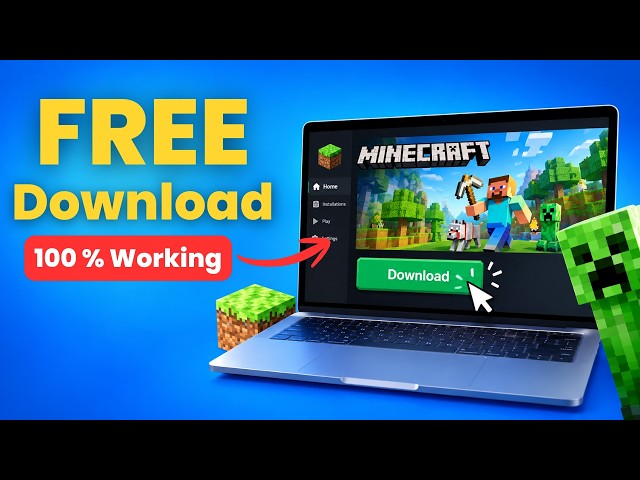 [NEW] How To Download Minecraft For FREE On PC or Laptop