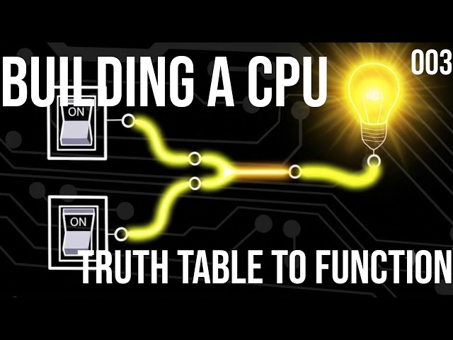 NAND2Tetris - 003 Truth Table to Boolean Function