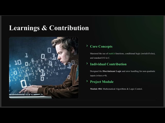 Equation solver program 