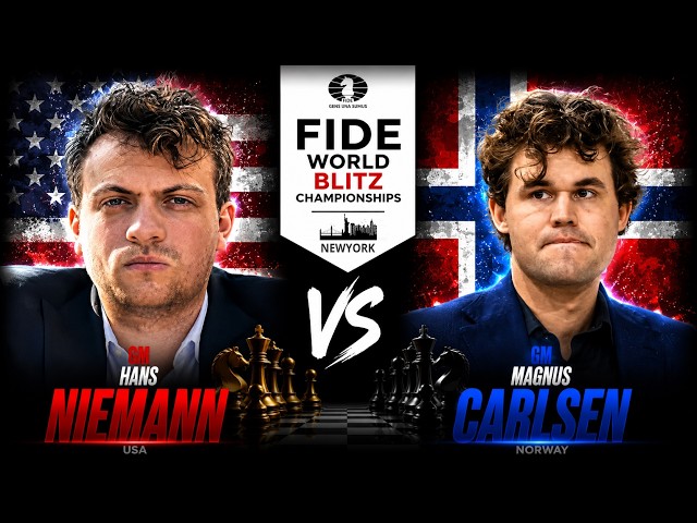 GM Hans Niemann vs GM Magnus Carlsen | World Blitz Championships
