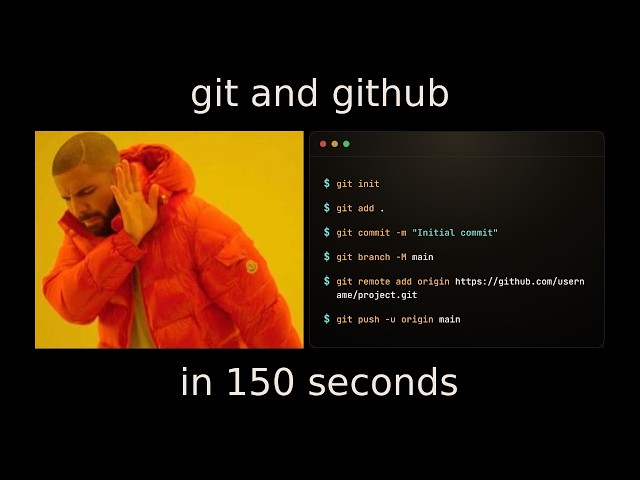 Git & GitHub in 147 Seconds — Everything You Need to Know