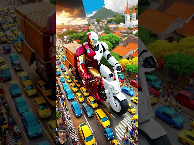 💥  Technology oriented robots 🥰  The Avengers ✅ # shorts #marvel #avengers #ironman