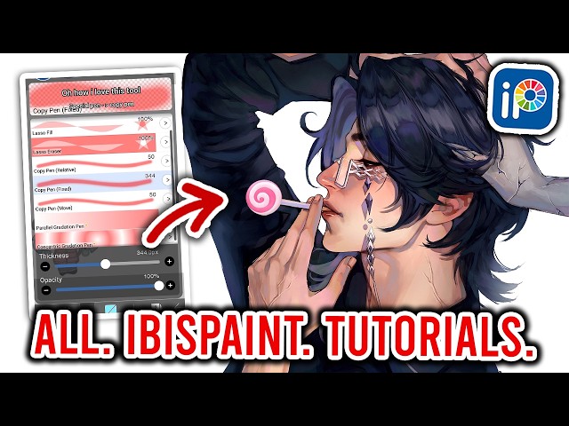 I Tried Every IBISPAINT TUTORIALS I Can Find