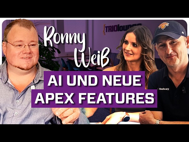 Wie entstehen neue APEX Features? - Ronny Weiß über APEX 26.1, AI & das Oracle APEX DevTeam