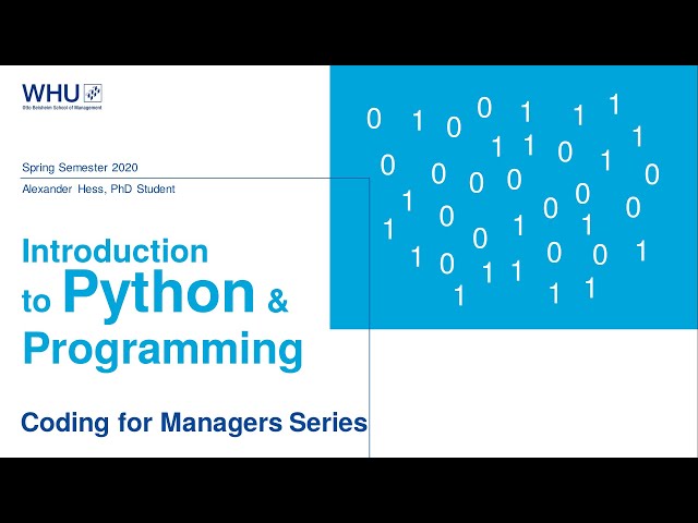 Ch.3: Conditionals & Exceptions | Intro to Python & Programming | Coding for Managers Series