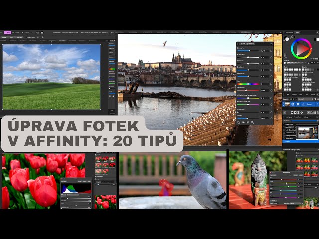 20 tipů pro úpravu fotek v Affinity, alternativě Photoshopu zdarma