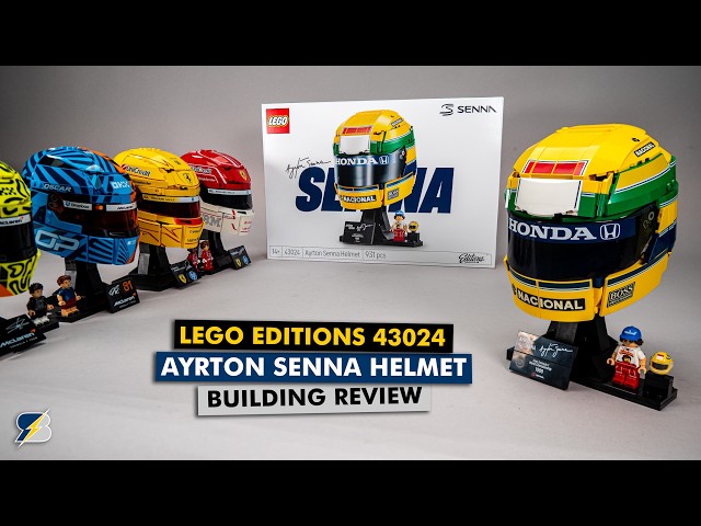 LEGO Editions 43024 Ayrton Senna Helmet - Detailed Building Review & Comparison