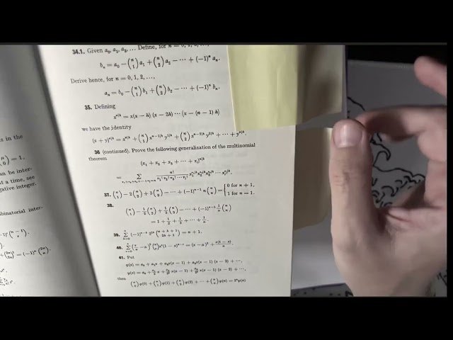 Generalized Factorial and Binomial Theorem (Pólya & Szegő #12)