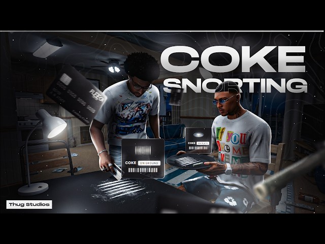 thug-coke-snorting | Most Realistic Coke Snort System | 3 Different Snort Modes | FiveM Script