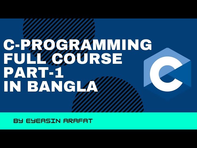 Introduction to C program & how to download code blocks. C Programming Full Course part-1 in Bangla