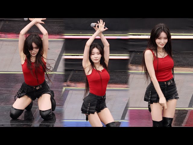 청하(CHUNG HA) ‘벌써 12시 + Snapping + Roller Coaster + EENIE MEENIE’ 직캠 | 고려대 축제 입실렌티 • 240525