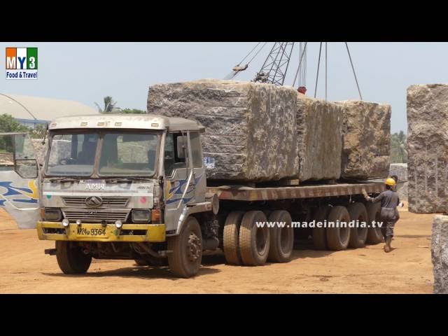 MARBLE STONE LOADING | GRANITE BLOCKS LOADING | Granite Container loading