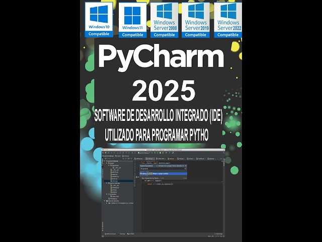 JETBRAINS PYCHARM PRO 2025 CON ACTIVADOR PERMANENTE (SOFTWARE DE DESARROOLLO DE INTEGRADO (IDE)