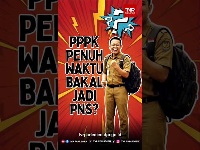 PPPK Penuh Waktu Bakal Jadi PNS?