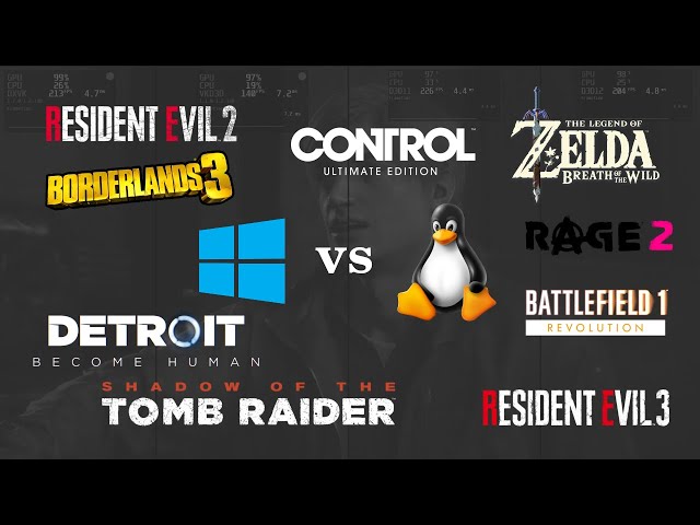 Linux vs Windows in 2020 - Gaming Compilation