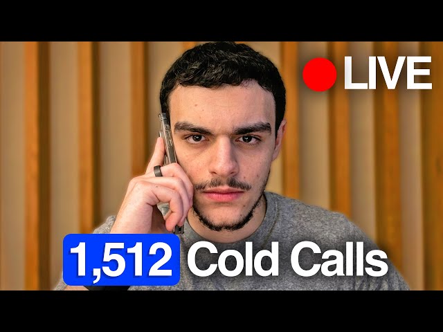Cold Calling LIVE (3 Meetings Booked)