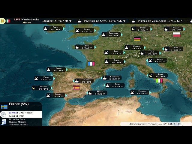 International live cameras and weather 🔴 LIVE Weather Service