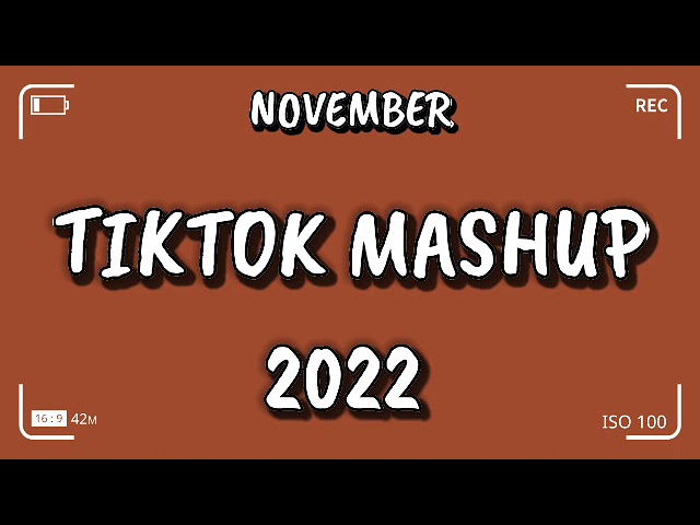 Tik Tok Mashup NOVEMBER 2022 💫💫(Not Clean