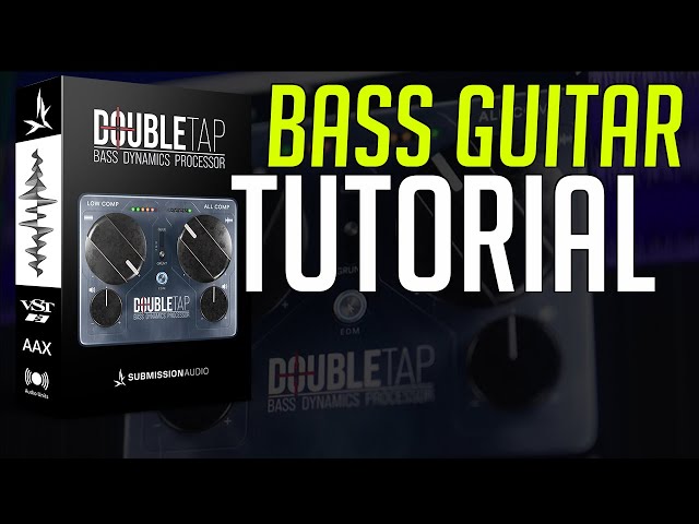 How to use DoubleTap: 2-Stage Compressor on Bass Guitar