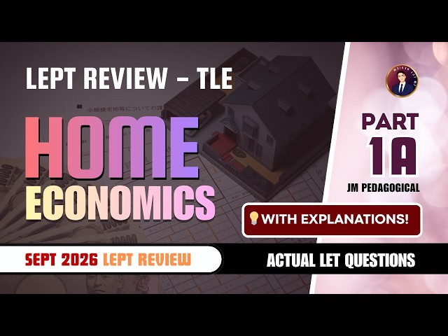 TLE - Home Economics Major Part 1-A: Let Review 50 Items