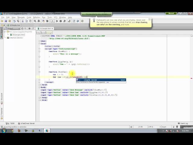 03-Advanced JavaScript (recorded session) - functions with unlimited number of parameters