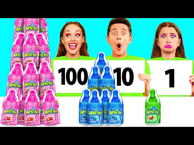 100 Layers of Food Challenge | Fantastic Kitchen Recipes by KaZaZa Challenge