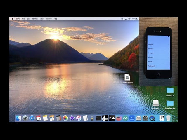 iPhone 4 FAST SETUP REMOVAL on MACOS with Sliver 5 5
