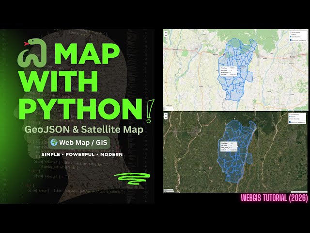 How to Load GeoJSON in Python and Add a Satellite Basemap || Spatial Wings