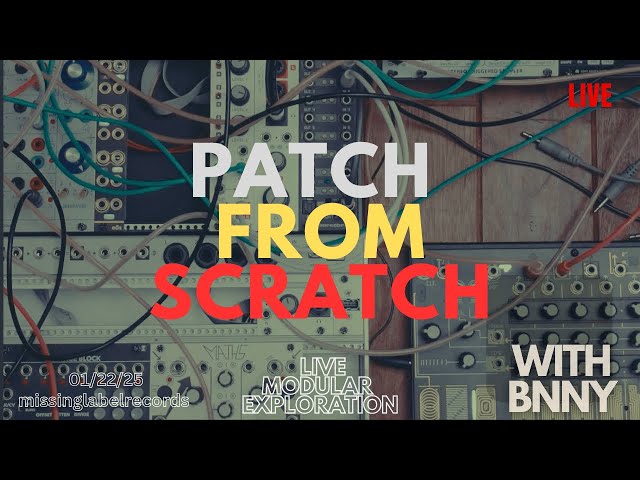 PATCH FROM SCRATCH -  w BNNY