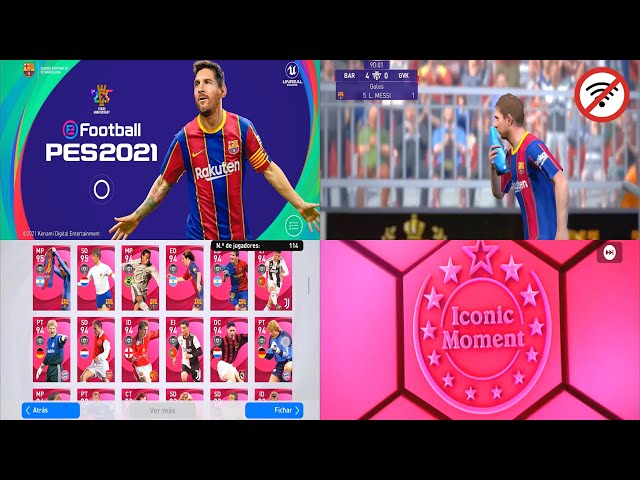 ¡INCREÍBLE! YA SALIÓ EL PES 2021 MOBILE OFFLINE, ¡JUEGALO ASÍ!
