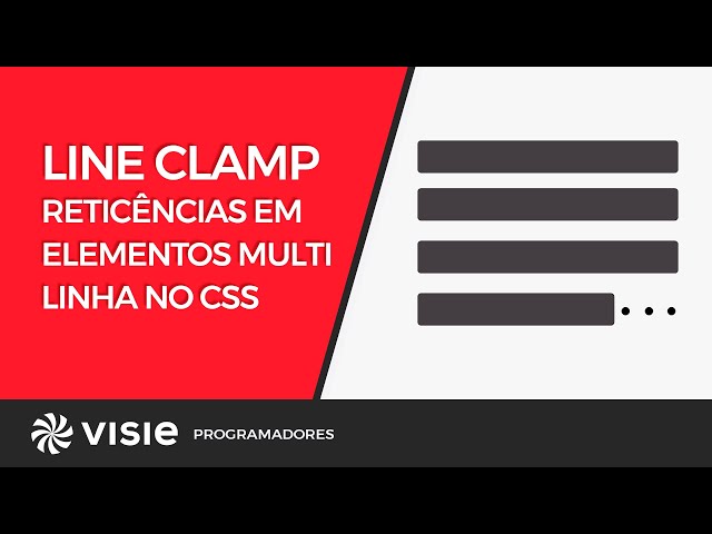 Um novo recurso no CSS pelo qual você estava esperando: Line Clamp