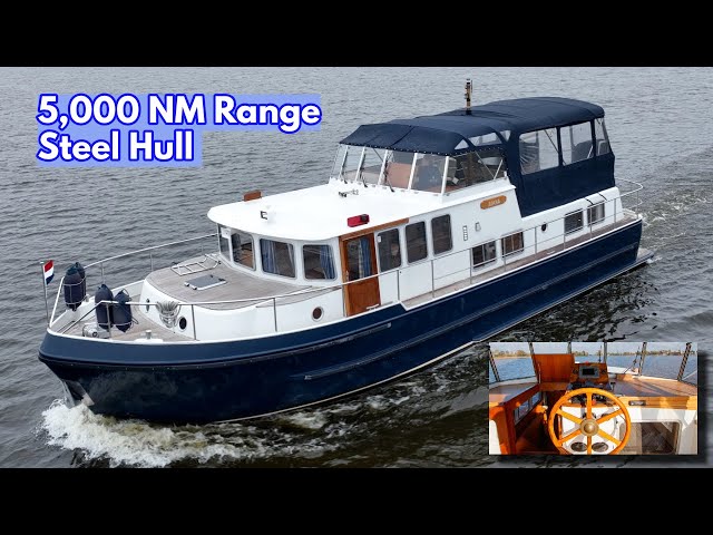 €179K STEEL Long Range Boat FOR SALE! | M/Y ‘Juana’
