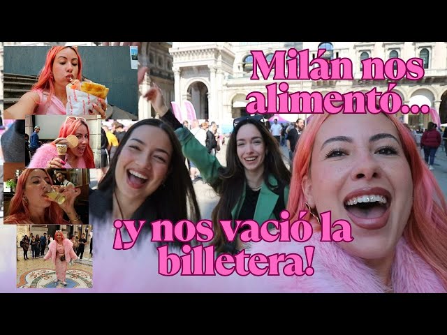 ¡LOCURA EN MILÁN! GIRLS TRIP, PIZZA CARÍSIMA Y EL DUOMO | Yasemin Ozlu