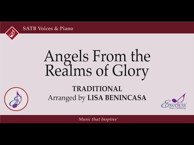 Ángeles de los reinos de la gloria - arreglos de Lisa Benincasa