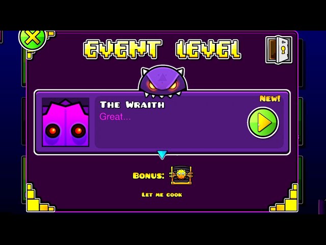 THE WRAITH ALL 35 CODES  +  (All Event / Weekly / Daily Levels) | Geometry Dash 2.207