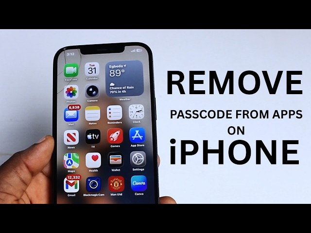 How to Unlock or Remove Passcode From App on iPhone