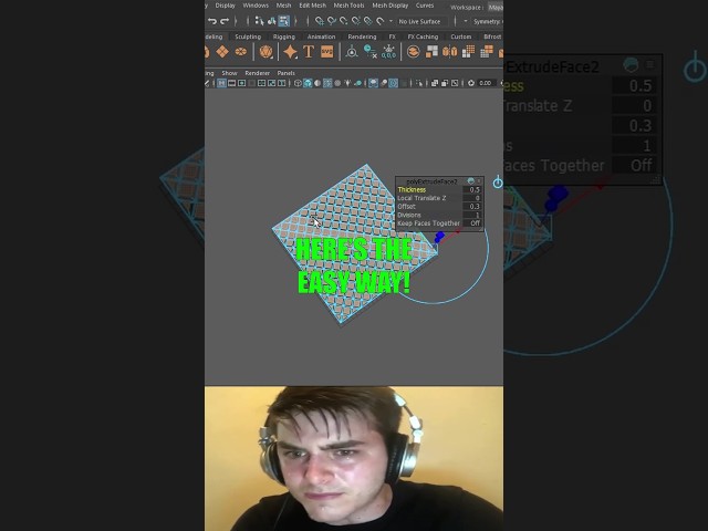 How to Model Grill in Maya!
