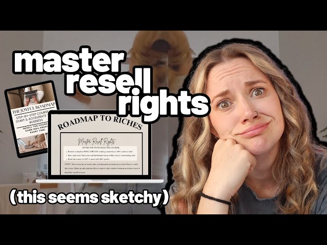 Master Resell Rights (MRR): Digital Goldmine or Pyramid Scheme? #deepdive