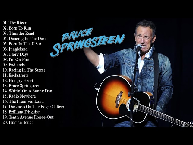 Bruce Springsteen Greatest Hits Full Album | Bruce Springsteen Best Songs Playlist 2021 🎶