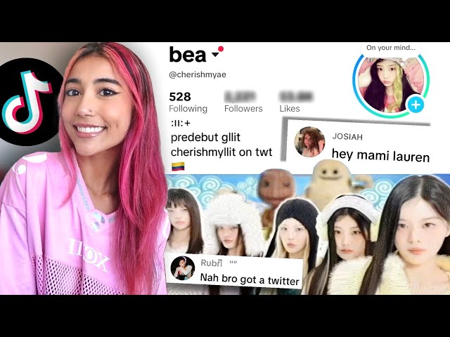 starting an ILLIT TikTok editing account for ONE WEEK! (I BLEW UP)
