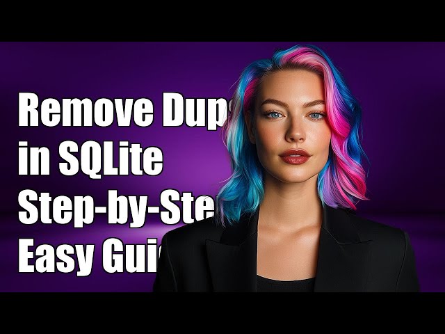 Remove Consecutive Duplicate Rows in SQLite: A Step-by-Step Guide