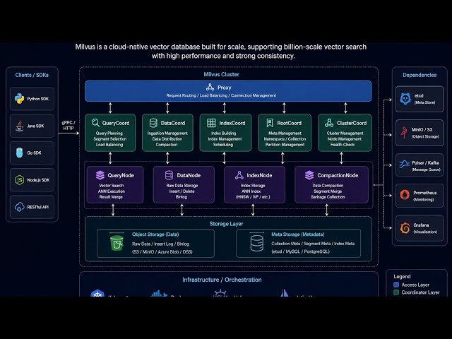 Milvus Database Architecture Deep Dive