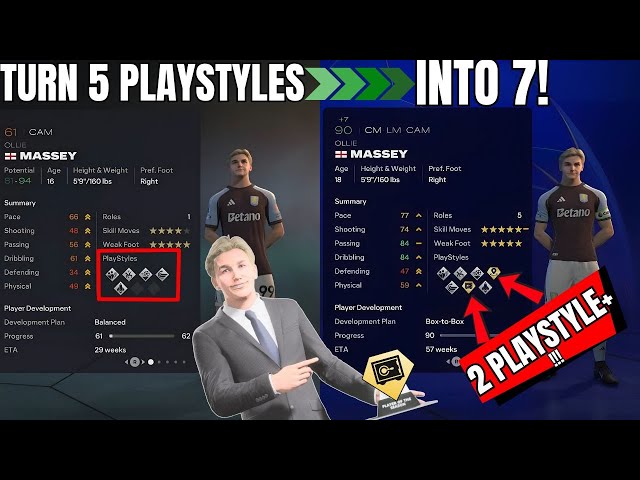 How to Gain 2 PLAYSTYLE+ from just 5 playstyles!