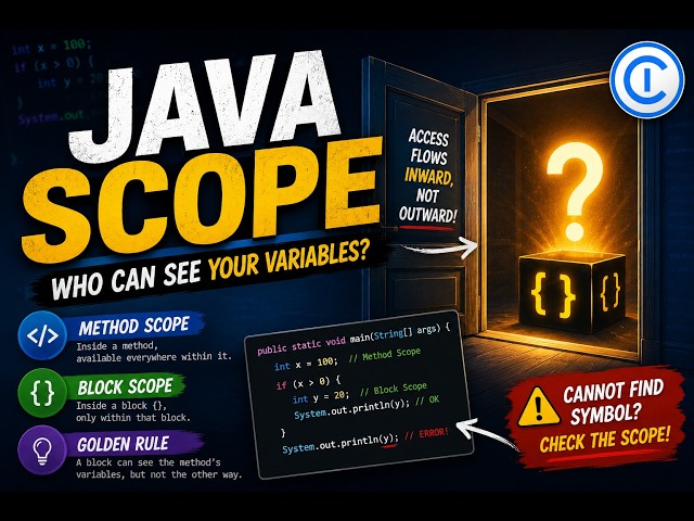 Stop Getting This Java Error! | Java Scope Explained Simply ❌💻