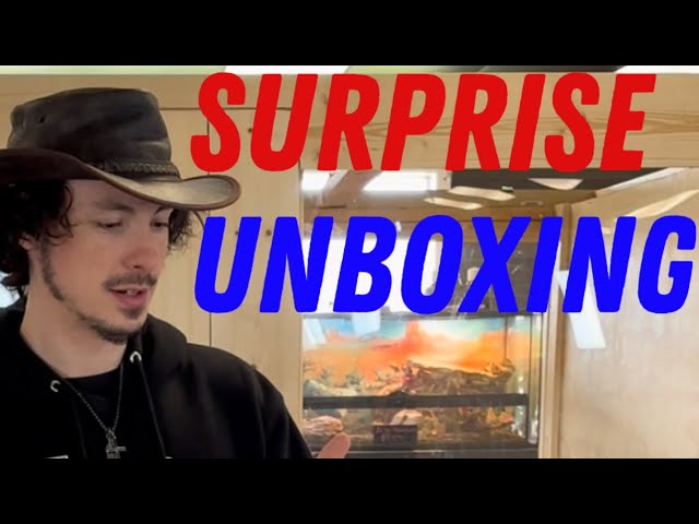 Surprised Reptile Unboxing👀