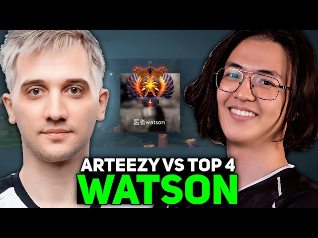 ARTEEZY SHADOW FIEND against TOP 4 RANK WATSON DROW RANGER