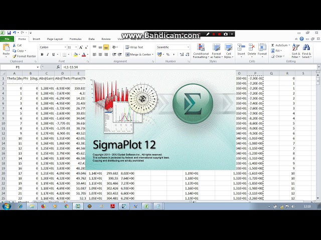 HOW TO PLOT CST MICROWAVE DATA TO SIGMA PLOT PART 2